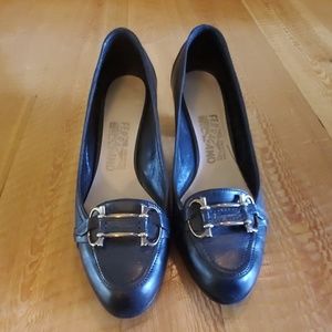 Ferragamo black heals
